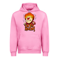Fuchsia Pink heat miser i'am too much Urban Hoodie - artisFamous