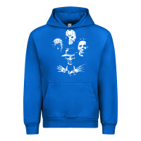 Cobalt horror and scream film Urban Hoodie - artisFamous