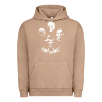 Pigment Burro horror and scream film Urban Hoodie - artisFamous