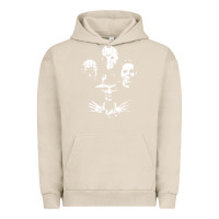 Pigment French Oak horror and scream film Urban Hoodie - artisFamous