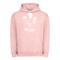 Pigment Salmon horror and scream film Urban Hoodie - artisFamous