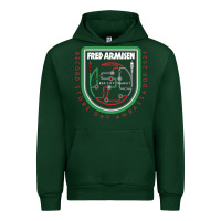 Forest Green fred armisen Urban Hoodie - artisFamous