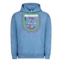 Pigment Pebble Blue fred armisen Urban Hoodie - artisFamous