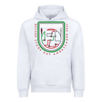 White fred armisen Urban Hoodie - artisFamous