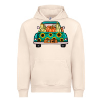 Sandshell i love fall truck Urban Hoodie - artisFamous