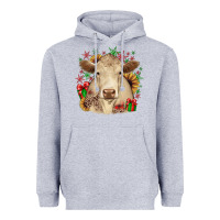 Heather Grey christmas charolais Heavyweight Hoodie - JahusDesignShop