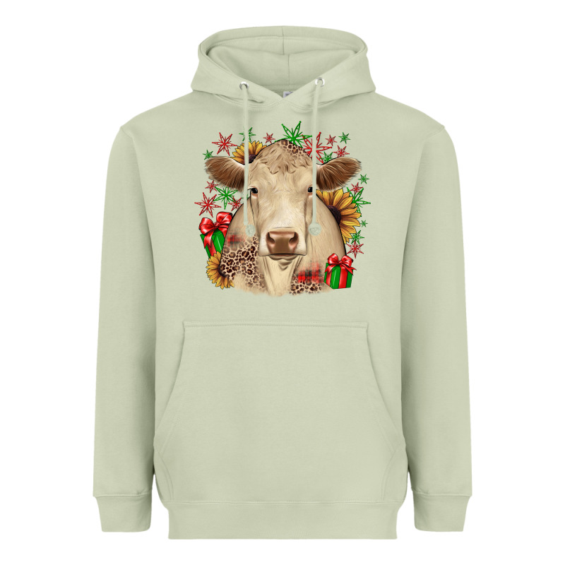 Christmas Charolais Heavyweight Hoodie by JahusDesignShop | Teevron