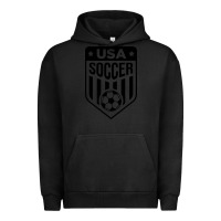Pigment Black soccer team Urban Hoodie - artisFamous