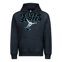 Navy silver surfer Urban Hoodie - artisFamous