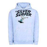 Pigment Grape Ice silver surfer Urban Hoodie - artisFamous