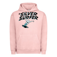 Pigment Salmon silver surfer Urban Hoodie - artisFamous