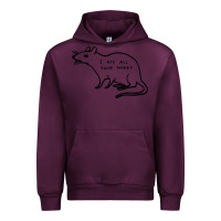 Mauve Wine I Ate All Your Money Urban Hoodie - artisFamous