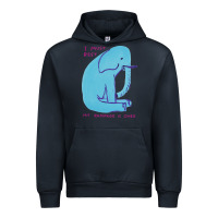 Navy i must rest my rampage is over Urban Hoodie - artisFamous