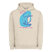 Pigment French Oak i must rest my rampage is over Urban Hoodie - artisFamous