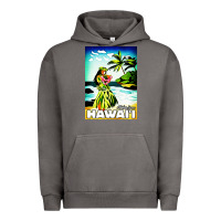 Pigment Tornado hawaii hula girl Urban Hoodie - artisFamous