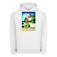 Pigment Lunar Rock hawaii hula girl Urban Hoodie - artisFamous