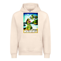 Sandshell hawaii hula girl Urban Hoodie - artisFamous