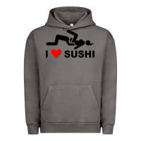 Pigment Tornado i love sushi funny Urban Hoodie - artisFamous