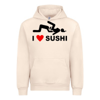 Sandshell i love sushi funny Urban Hoodie - artisFamous