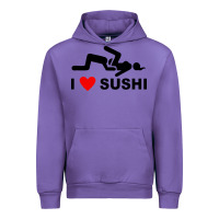 Tulip i love sushi funny Urban Hoodie - artisFamous