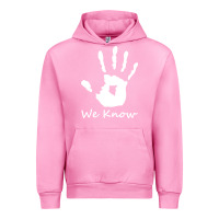Fuchsia Pink skyrim dark brotherhood we know hand novelty kids mens womens t shirt Urban Hoodie - artisFamous