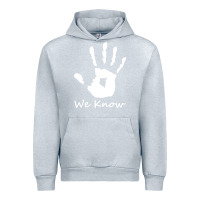 Heather Grey skyrim dark brotherhood we know hand novelty kids mens womens t shirt Urban Hoodie - artisFamous