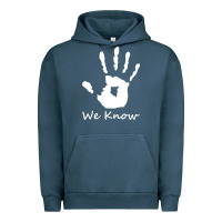 Pigment Midnight Navy skyrim dark brotherhood we know hand novelty kids mens womens t shirt Urban Hoodie - artisFamous