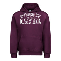 Mauve Wine strength cartel Urban Hoodie - artisFamous