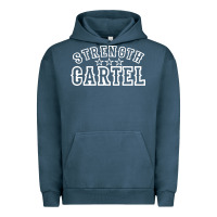 Pigment Midnight Navy strength cartel Urban Hoodie - artisFamous