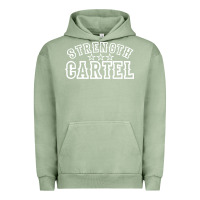 Pigment Oil Green strength cartel Urban Hoodie - artisFamous