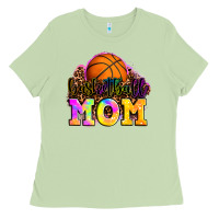 Matcha basketball mom Ladies Tee - OliviaCreatesArt