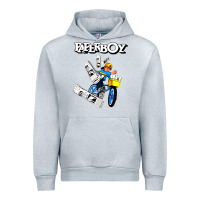 Heather Grey paperboy Urban Hoodie - artisFamous