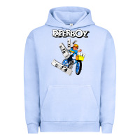 Pigment Grape Ice paperboy Urban Hoodie - artisFamous