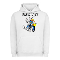 Pigment Lunar Rock paperboy Urban Hoodie - artisFamous