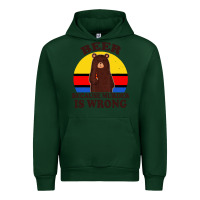 Forest Green funny beer because murder is wrong for drinking men lover Urban Hoodie - artisFamous