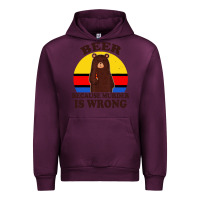 Mauve Wine funny beer because murder is wrong for drinking men lover Urban Hoodie - artisFamous