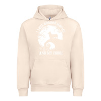 Sandshell i love horror movies and my corgi funny corgi Urban Hoodie - artisFamous