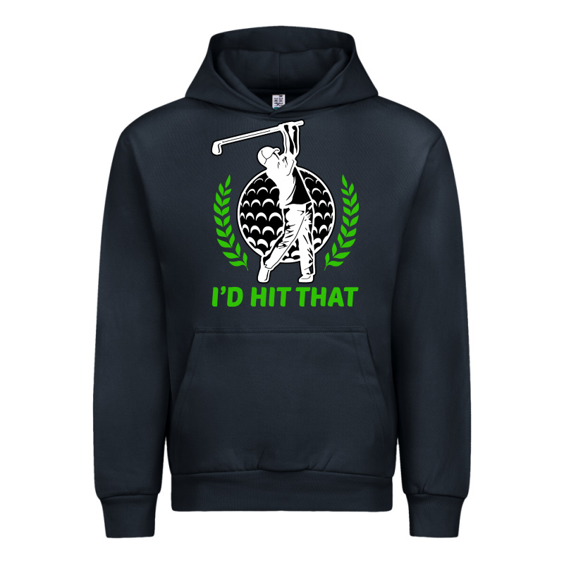 Id Hit That Funny Golfing Golf Urban Hoodie by artisFamous | Teevron