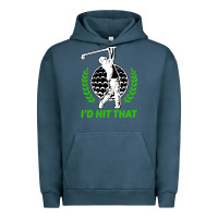 Pigment Midnight Navy id hit that funny golfing golf Urban Hoodie - artisFamous