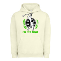 Pigment Pistachio id hit that funny golfing golf Urban Hoodie - artisFamous