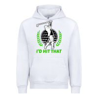 White id hit that funny golfing golf Urban Hoodie - artisFamous