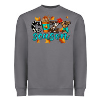 Storm cozy season with coffee cup Heavyweight Sweatshirt - AdoDesignShop