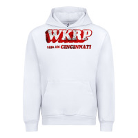 White wkrp in cincinnati Urban Hoodie - artisFamous