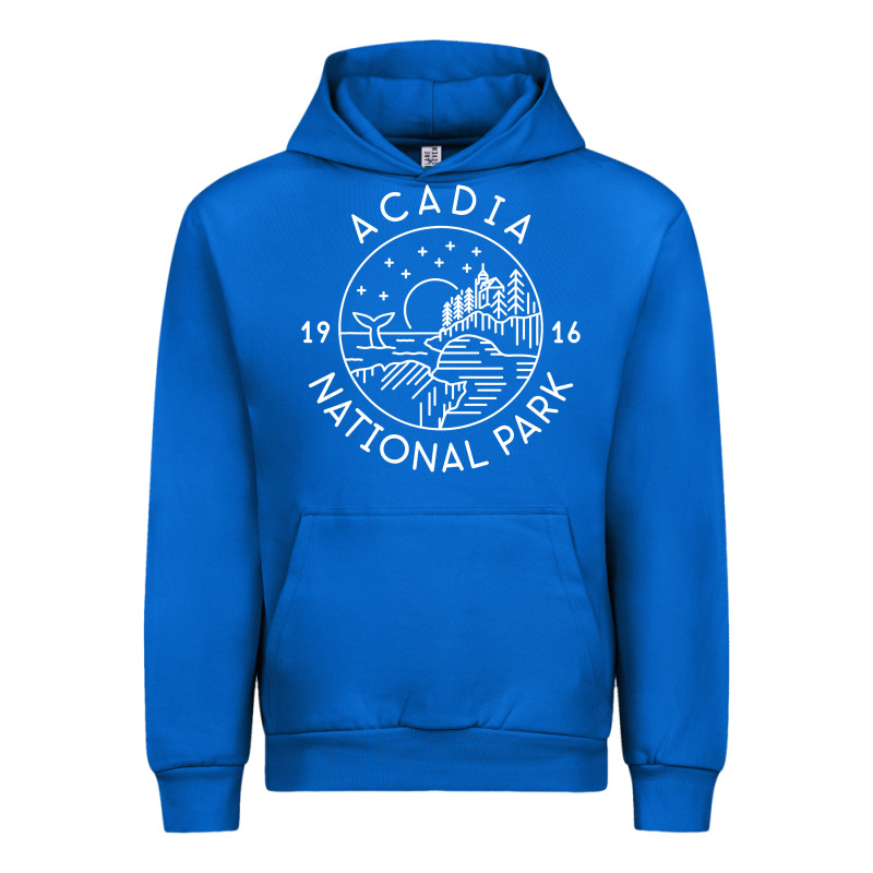 A.ca.di.a National Park 1916 Mai.ne Bar Harbor T Sh Urban Hoodie by artisFamous | Teevron