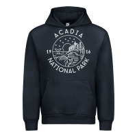 Navy a.ca.di.a national park 1916 mai.ne bar harbor t sh Urban Hoodie - artisFamous