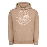Pigment Burro a.ca.di.a national park 1916 mai.ne bar harbor t sh Urban Hoodie - artisFamous