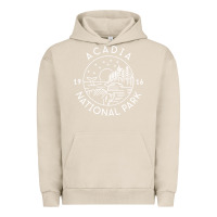Pigment French Oak a.ca.di.a national park 1916 mai.ne bar harbor t sh Urban Hoodie - artisFamous