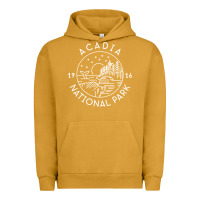 Pigment Peanut Butter a.ca.di.a national park 1916 mai.ne bar harbor t sh Urban Hoodie - artisFamous