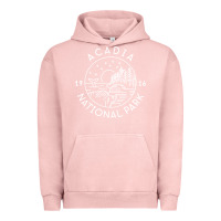 Pigment Salmon a.ca.di.a national park 1916 mai.ne bar harbor t sh Urban Hoodie - artisFamous