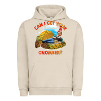 Pigment French Oak taco gnome thinks you're cute Urban Hoodie - artisFamous